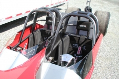 Cockpit from Red 2 Seater Dragster from Race Tech