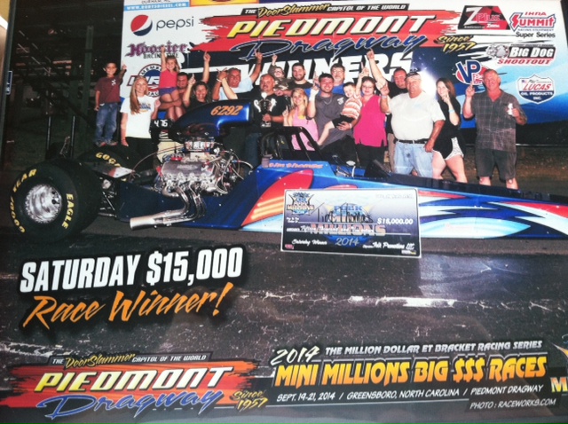 Tim Thomas Wins $15K at Piedmont Mini Millions