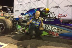 Derrik Sholar wins PDRA Memphis Top Dragster with Race Tech Dragster