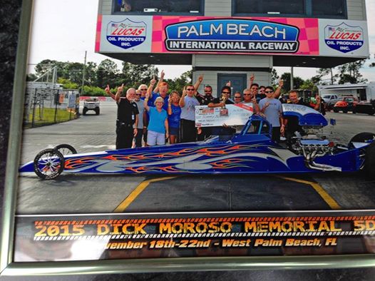 Tommy Norton Big 5 Day Winner at West Palm Beach - Won Using Race Tech Dragster