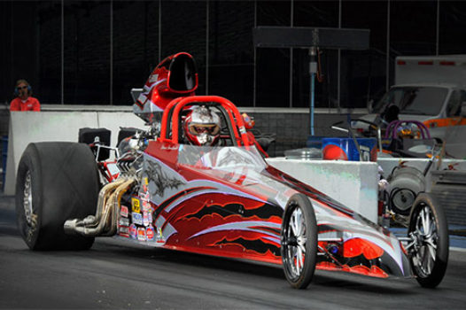 Red Race Tech Dragster