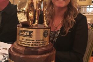 Christy Morgan-Back Crowned  JEG’S Super Quick Champion