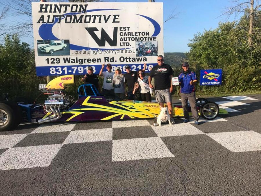 Frank Mark Gets a Win at Luskville Dragway