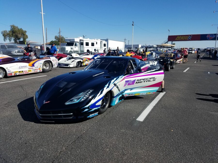 Twin Turbo Vette of Phil Unruh  Will be a Contender