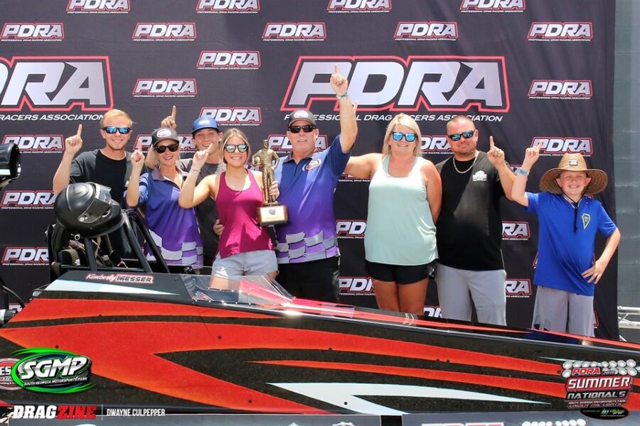Kimberly Messer Dominates PDRA Top Dragster at SGMP